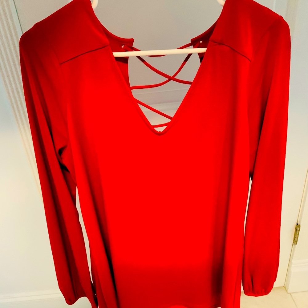 Express Red shirt size Med